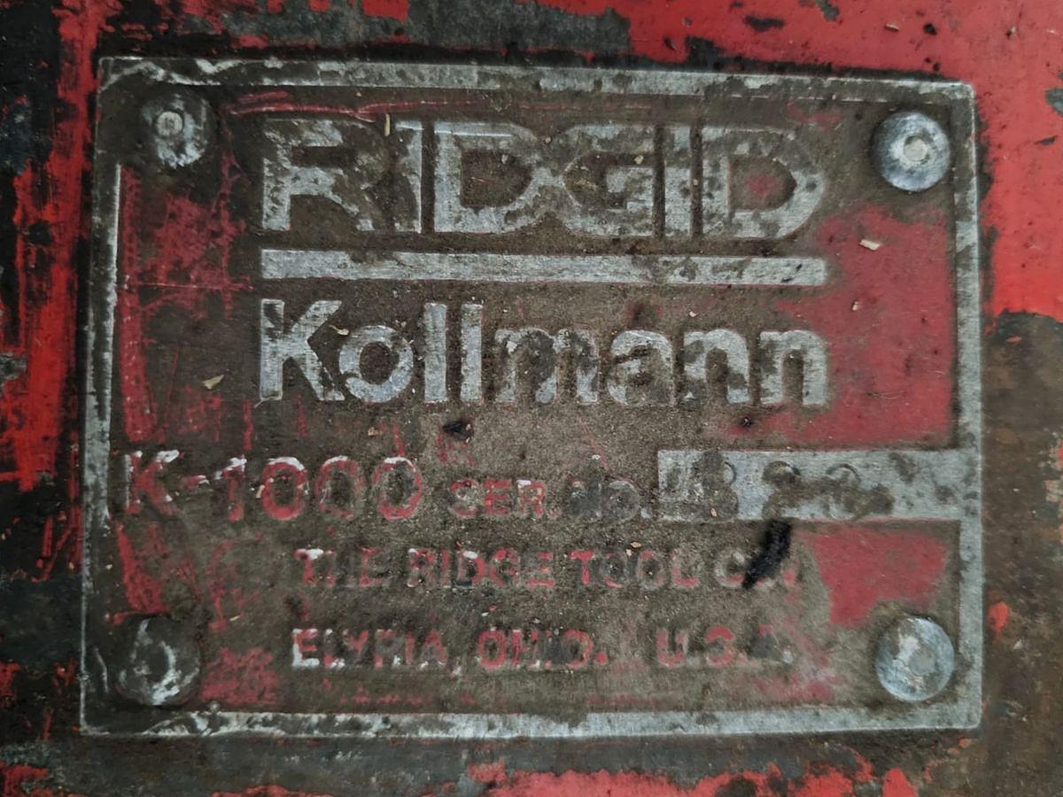 Used RIDGID DRAIN CLEANER MACHINE