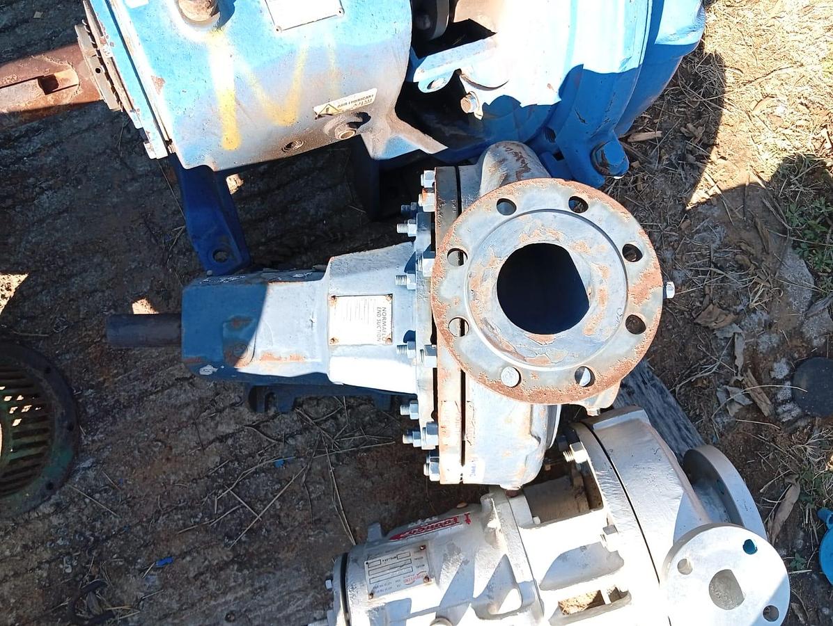 Used 4/3 NORMAFLO HORIZONTAL SHAFT SINGLE-PHASE SINGLE-CASE SINGLE-SUCTION PUMP