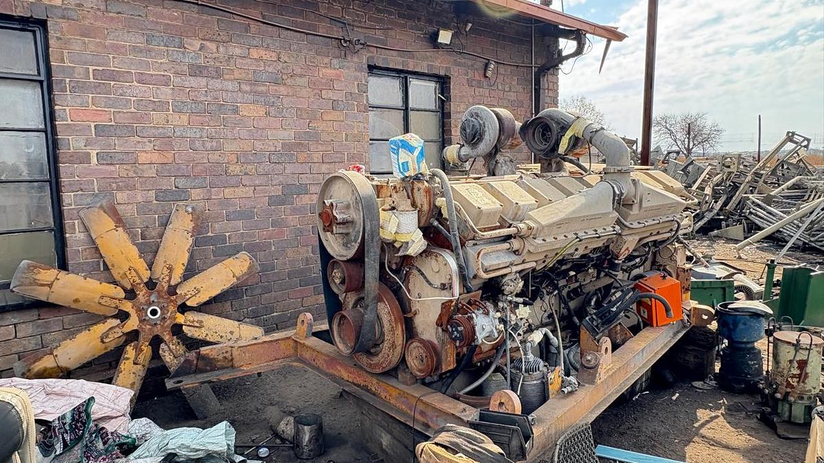 Used CUMMINS KTA50-C V16 1600 HP ENGINE - GOOD CONDITION