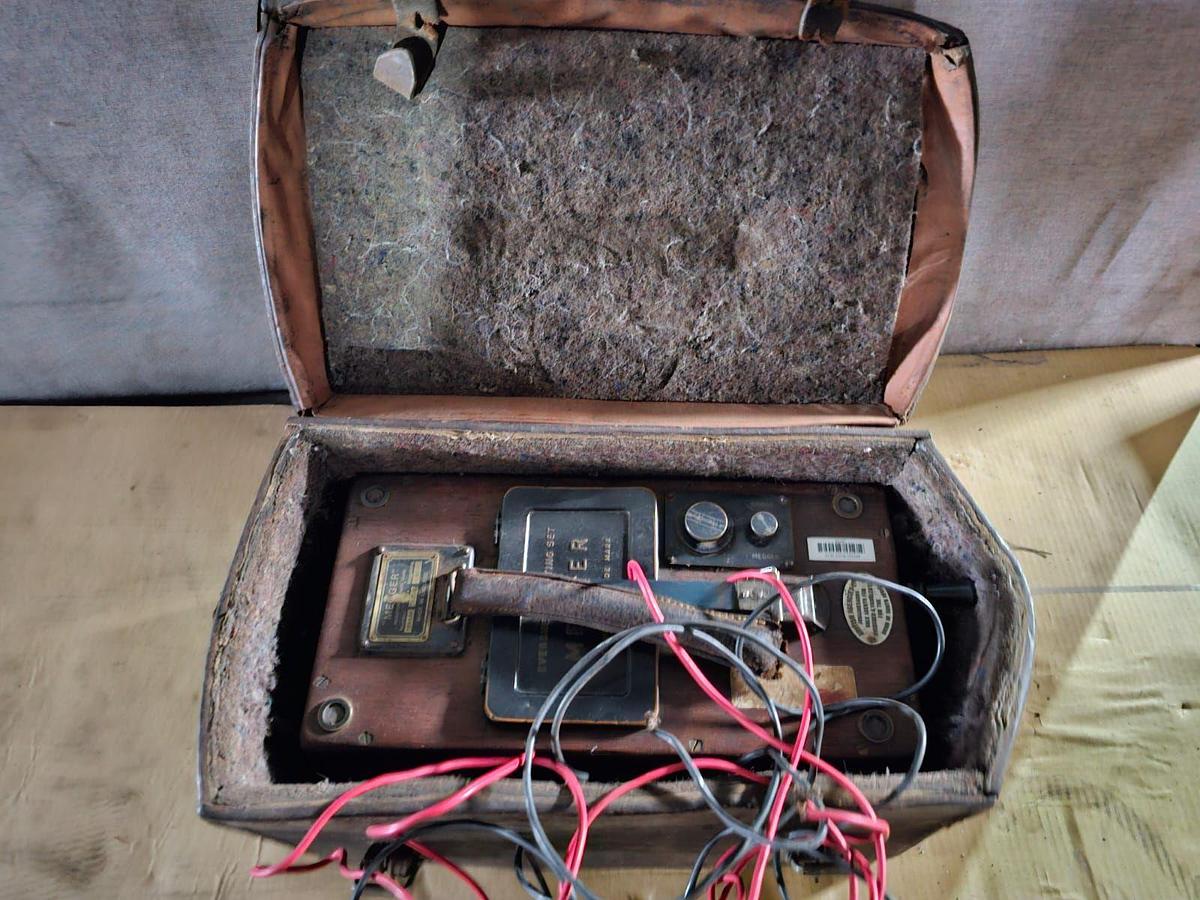 Used  ANTIQUE EVERSHED'S BRIDGE MEGGER TESTING SET