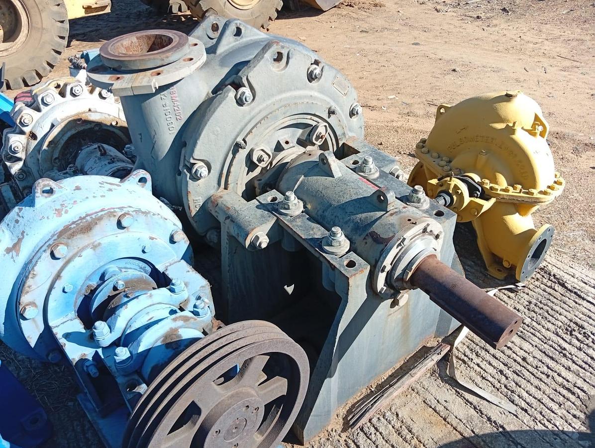 Used 8/7 CURVE C200 HORIZONTAL SHAFT SPLIT CASE SLURRY PUMP