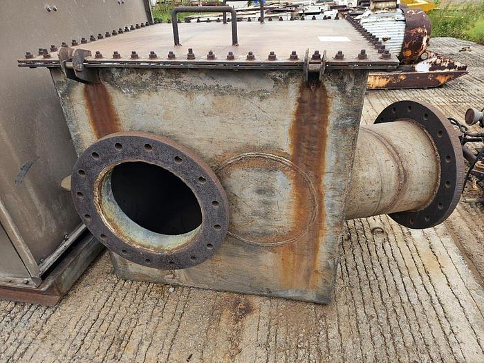 Used  BAC BALTIMORE AIRCOIL HEAT EXCHANGER & STAINLESS STEEL CHILLER & FAN(NOT TESTED)