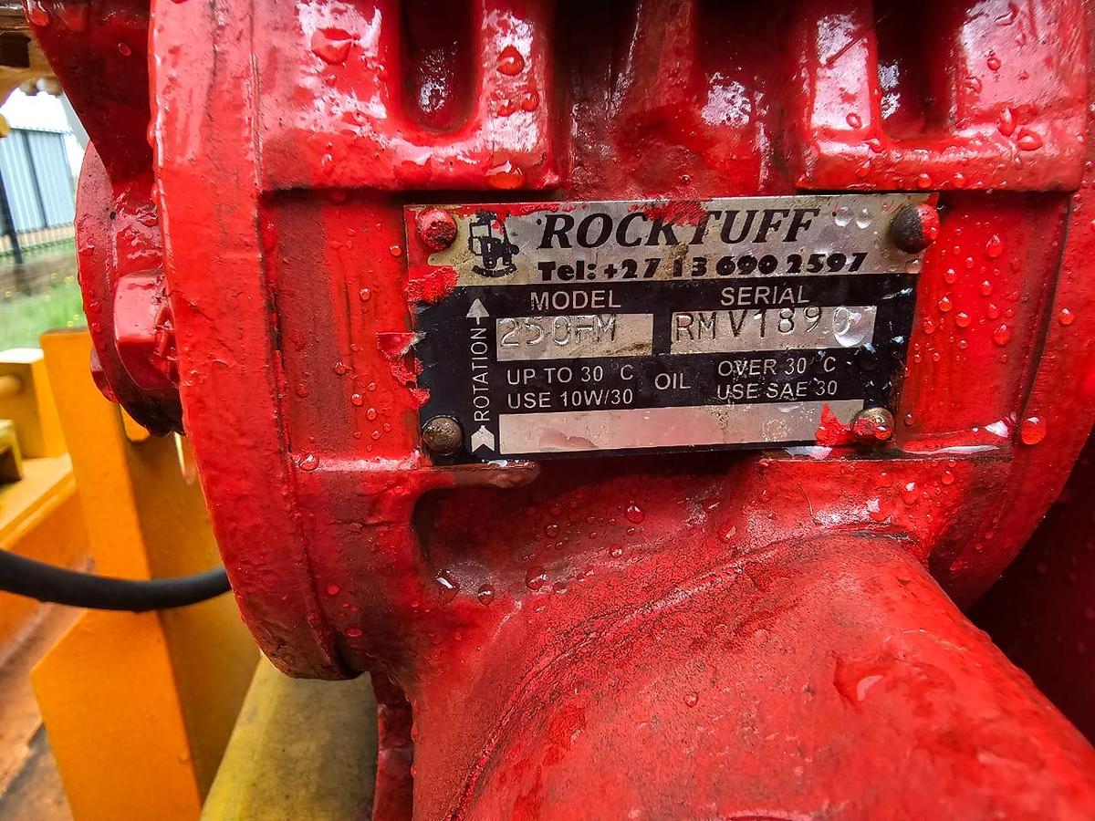 Used VOLVO PENTA DIESEL POWERED ENGINE AND 8" X 6" ROCKTUFF WATER PUMP ON TRAILER - OPERATIONAL