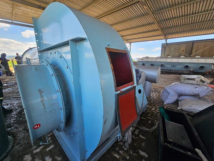 Used COMPLETE (BRAND NEW) 2024 VIBRATING FLUID BED DRYER UNIT, WITH FANS, OVEN, VIBRATORS, DUCTING, CYCLONES, CONTROL PANELS, SCREW FEEDERS, GEARBOXES & MOTORS