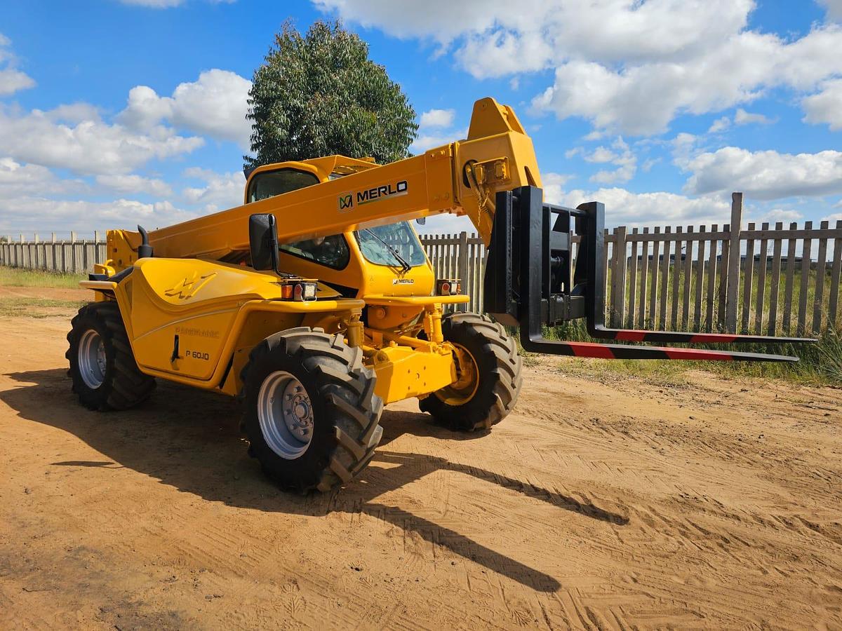 Used MERLO PANORAMIC P60.10 TELEHANDLER WITH PERKIN 2168/2400 ENGINE (RUNNER)