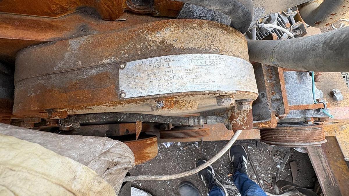 Used CUMMINS KTA50-C V16 1600 HP ENGINE - GOOD CONDITION