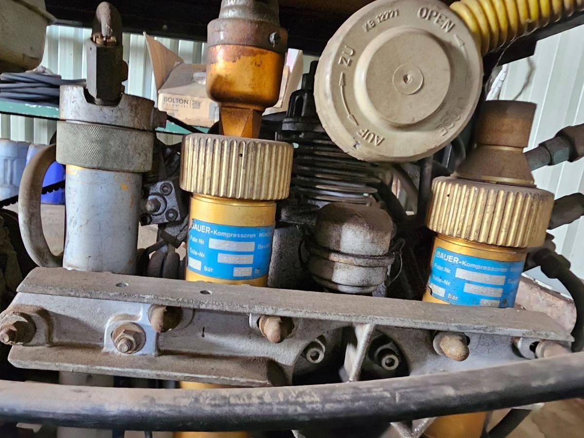 Used DIVING COMPRESSOR WITH CYLINDER