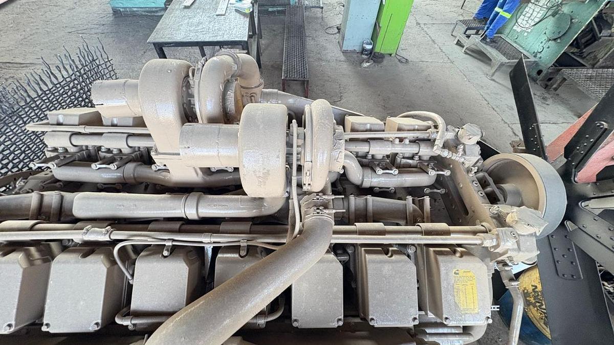 Used CUMMINS KTA50-C V16 1600 HP ENGINE - GOOD CONDITION