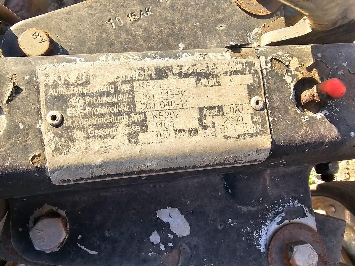 Used HEAVY DUTY 2500 LITRE DIESEL BOWSER TRAILER WITH PUMP & METER- USED CONDITION