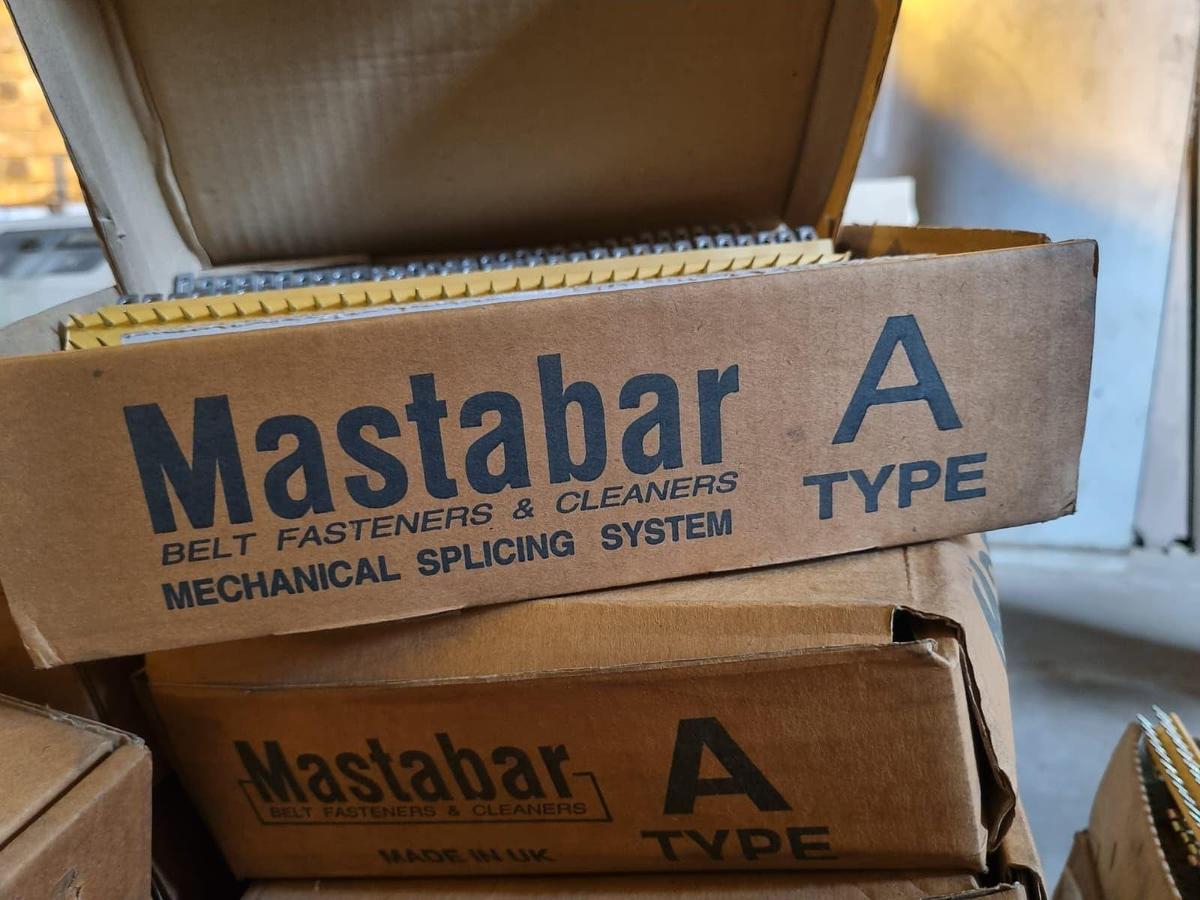 Used MASTABAR CONVEYOR BELT SPLICING CLIPS (ORIGINAL CONDITION)