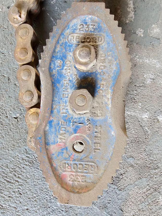 Used 6 INCH CHAIN WRENCH