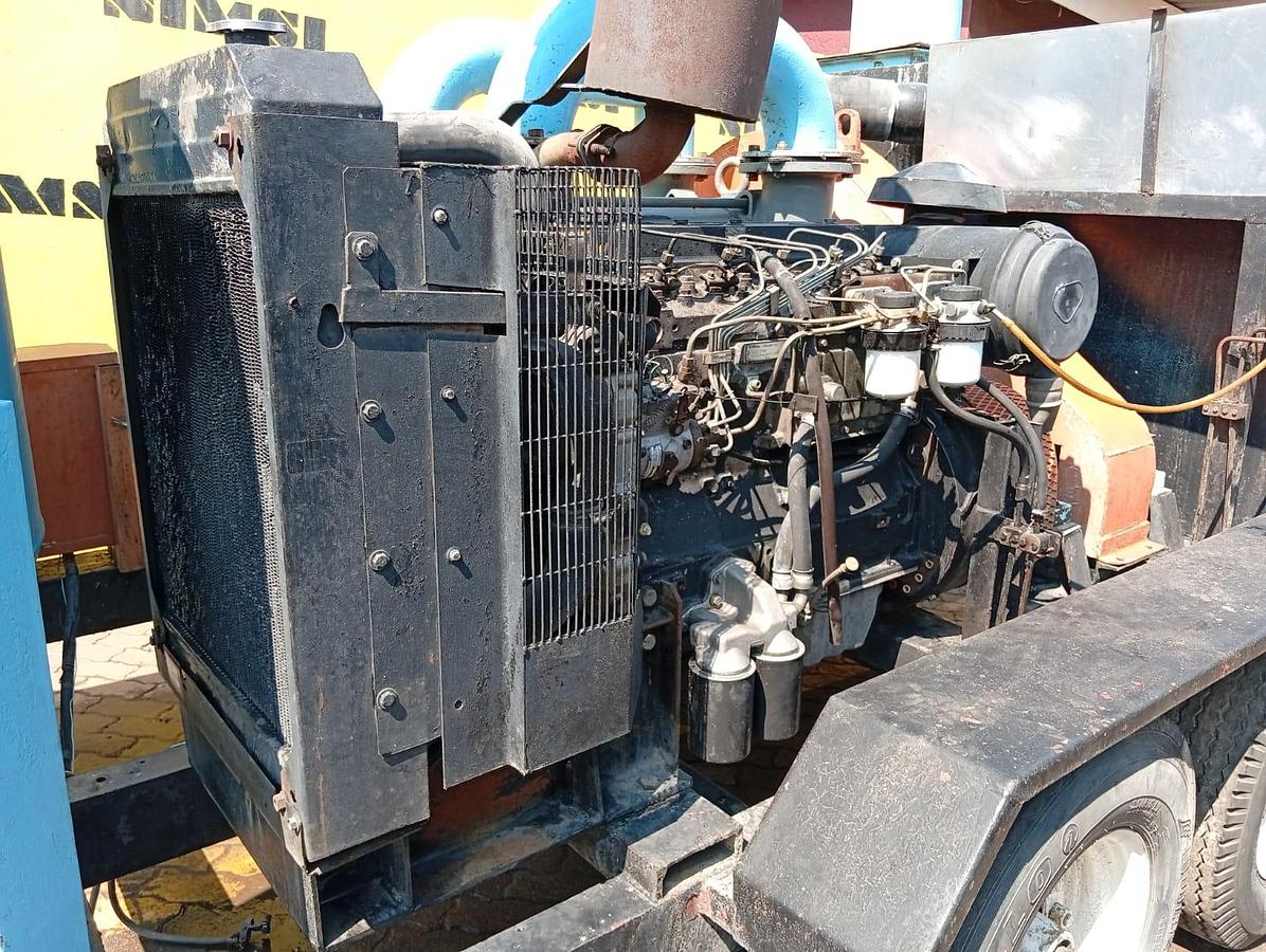 Used DIESEL MOBILE VACUUM UNIT WITH START & GO BOX WITH 6 CYLINDER PERKINS ENGINE 1832/1500