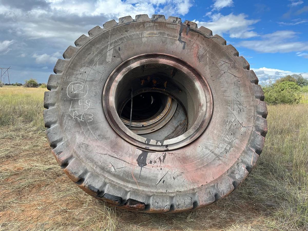 Used MICHELIN TYRES AND ONE (1) GOODYEAR TYRE - USED CONDITION