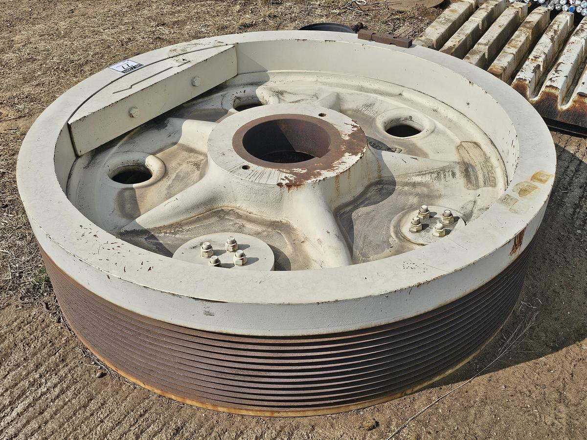 Used JAW CRUSHER FLY-WHEEL