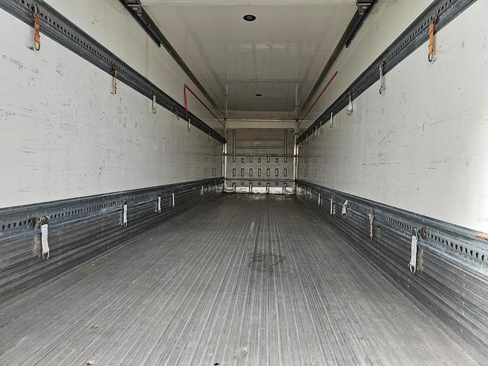 Used SERCO DOUBLE AXLE ISOLATED BODY TRAILER WITH RAVIOLI TAIL LIFT