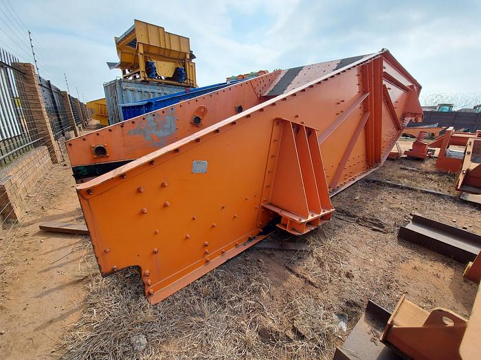 Used Virbamech 331-21-91 Vibrating Screen