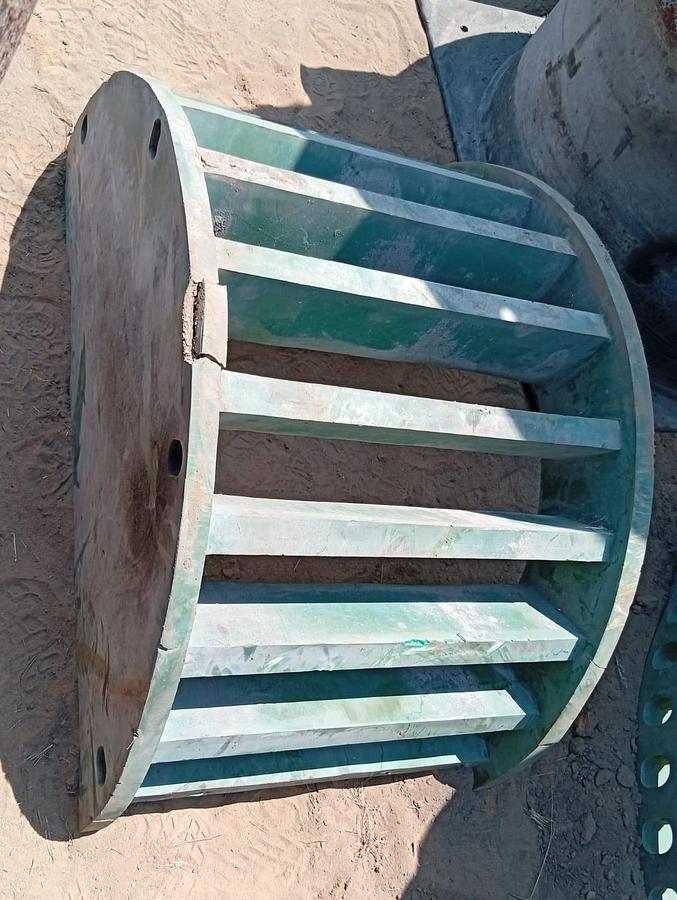 Used LINED STEEL STATOR DIFFUSER SEGMENT