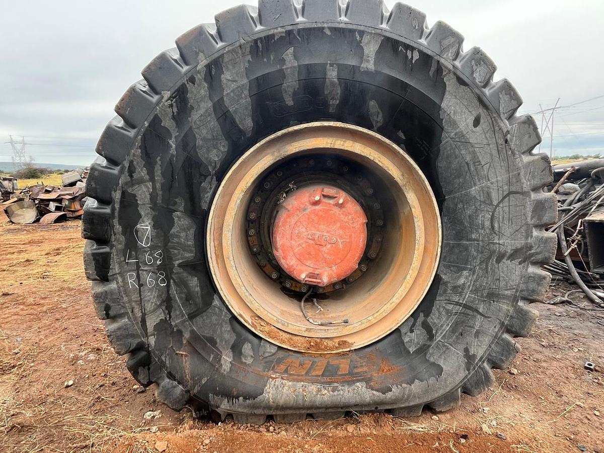 Used MICHELIN TYRES AND ONE (1) GOODYEAR TYRE - USED CONDITION