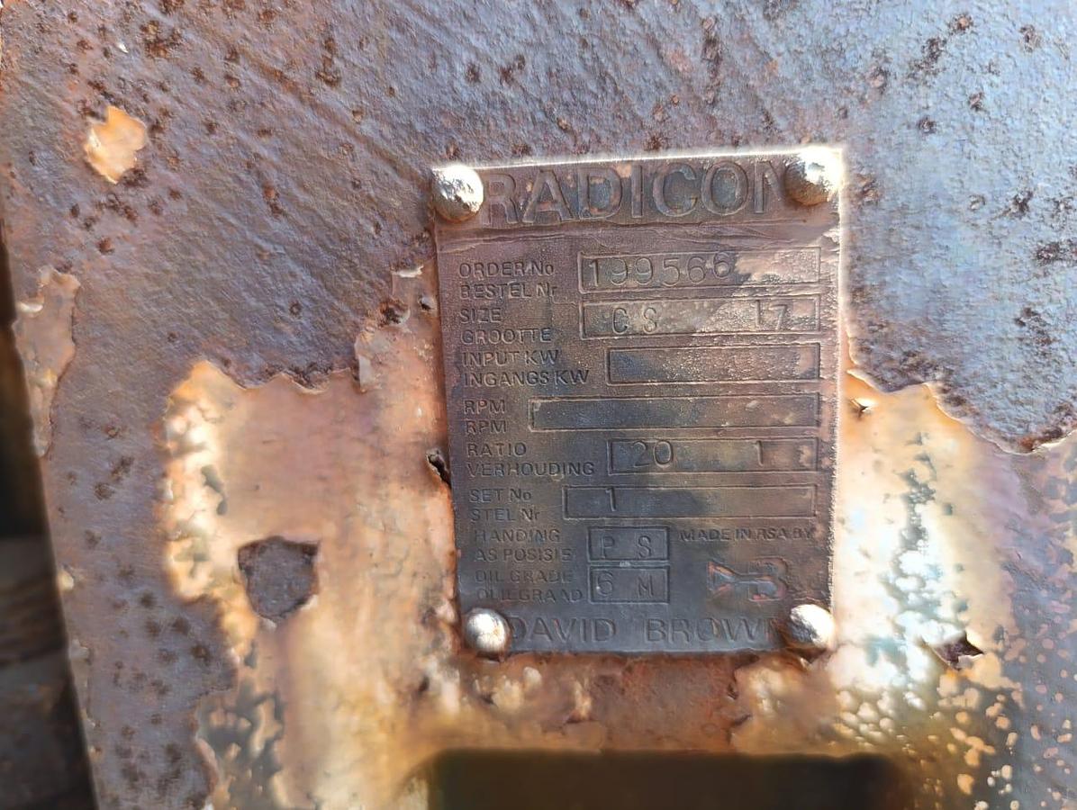 Used RADICON GEARBOX