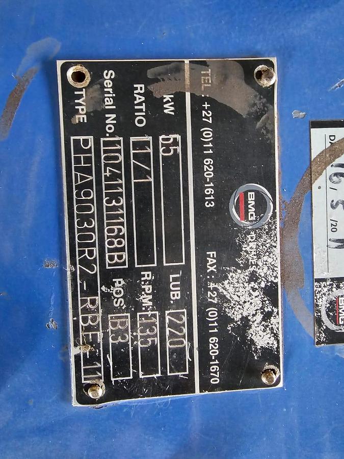 Used 55 KW BMG POWER PACK