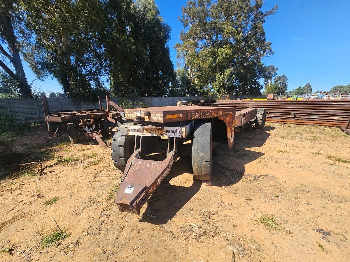 Used FERMEL HYDRAULIC ENGINEERING UNDERGROUND TRAILER