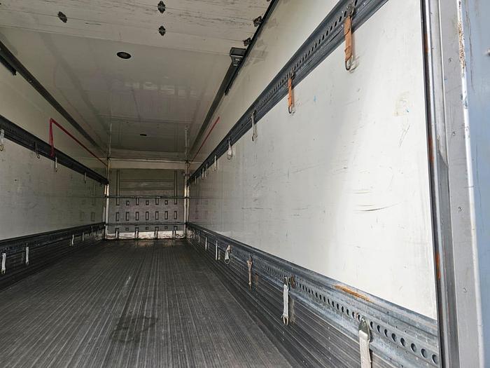 Used SERCO DOUBLE AXLE ISOLATED BODY TRAILER WITH RAVIOLI TAIL LIFT