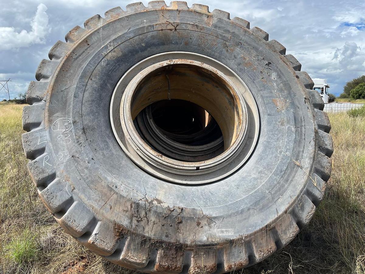 Used MICHELIN TYRES AND ONE (1) GOODYEAR TYRE - USED CONDITION