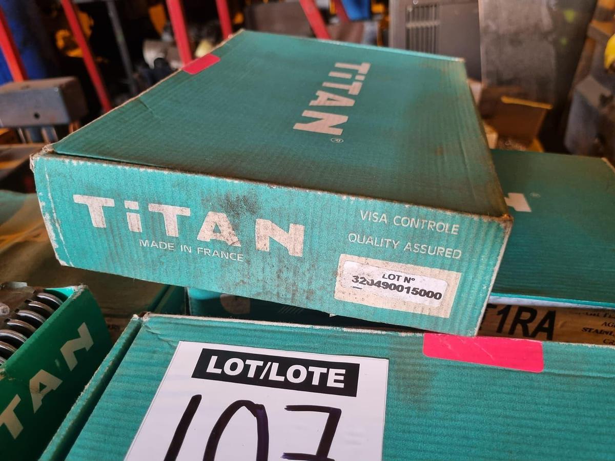 Used TITAN CONVEYOR BELT SPLICING CLIPS (ORIGINAL CONDITION)