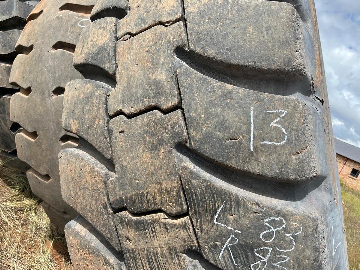 Used MICHELIN TYRES AND ONE (1) GOODYEAR TYRE - USED CONDITION