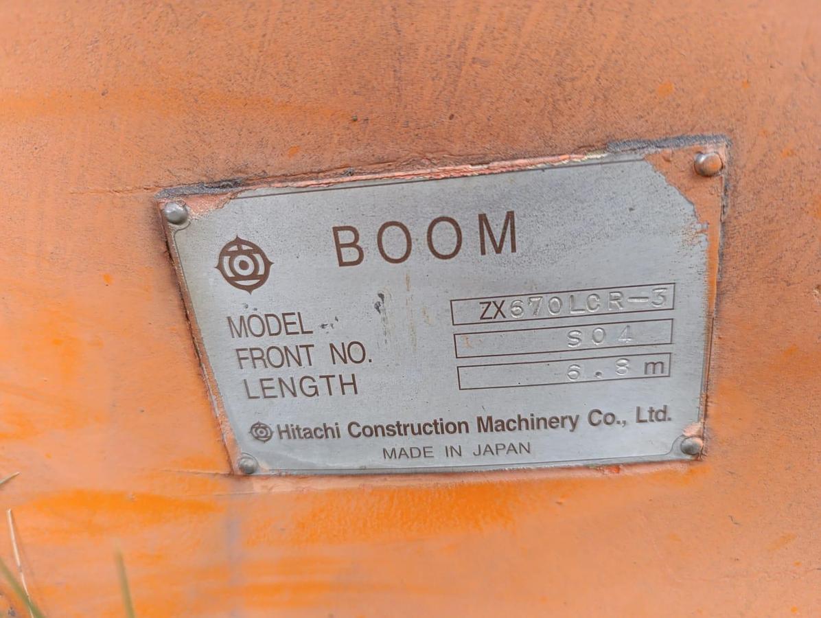 Used HITACHI ZX670LCR-3 MAIN BOOM
