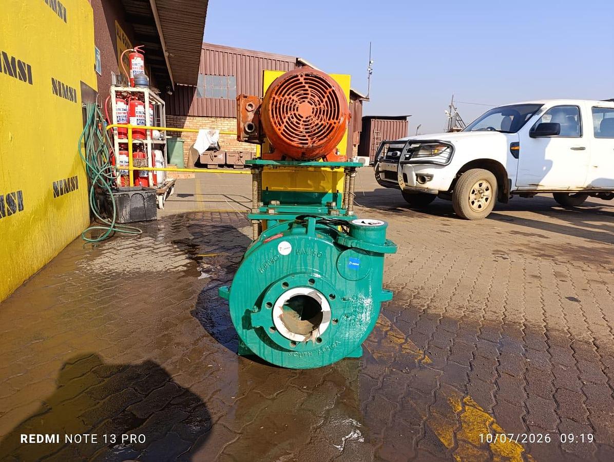 Used HM150 METSO PUMP WITH 22KW ELECTRIC MOTOR