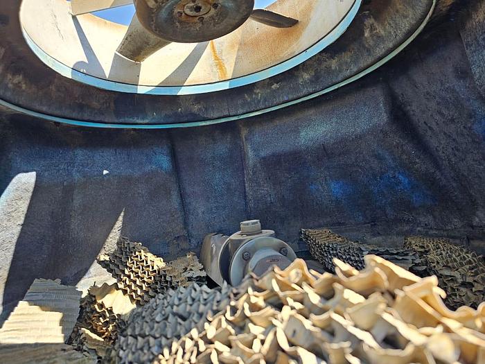 Used FIBERGLASS COOLING TOWER (NOT TESTED)