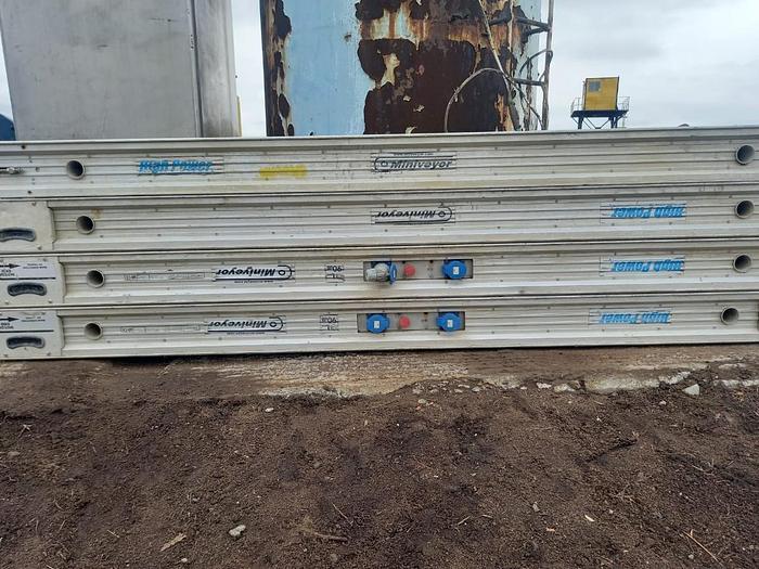 Used PORTABLE MINI ELECTRIC MOBILE SITE CONVEYOR