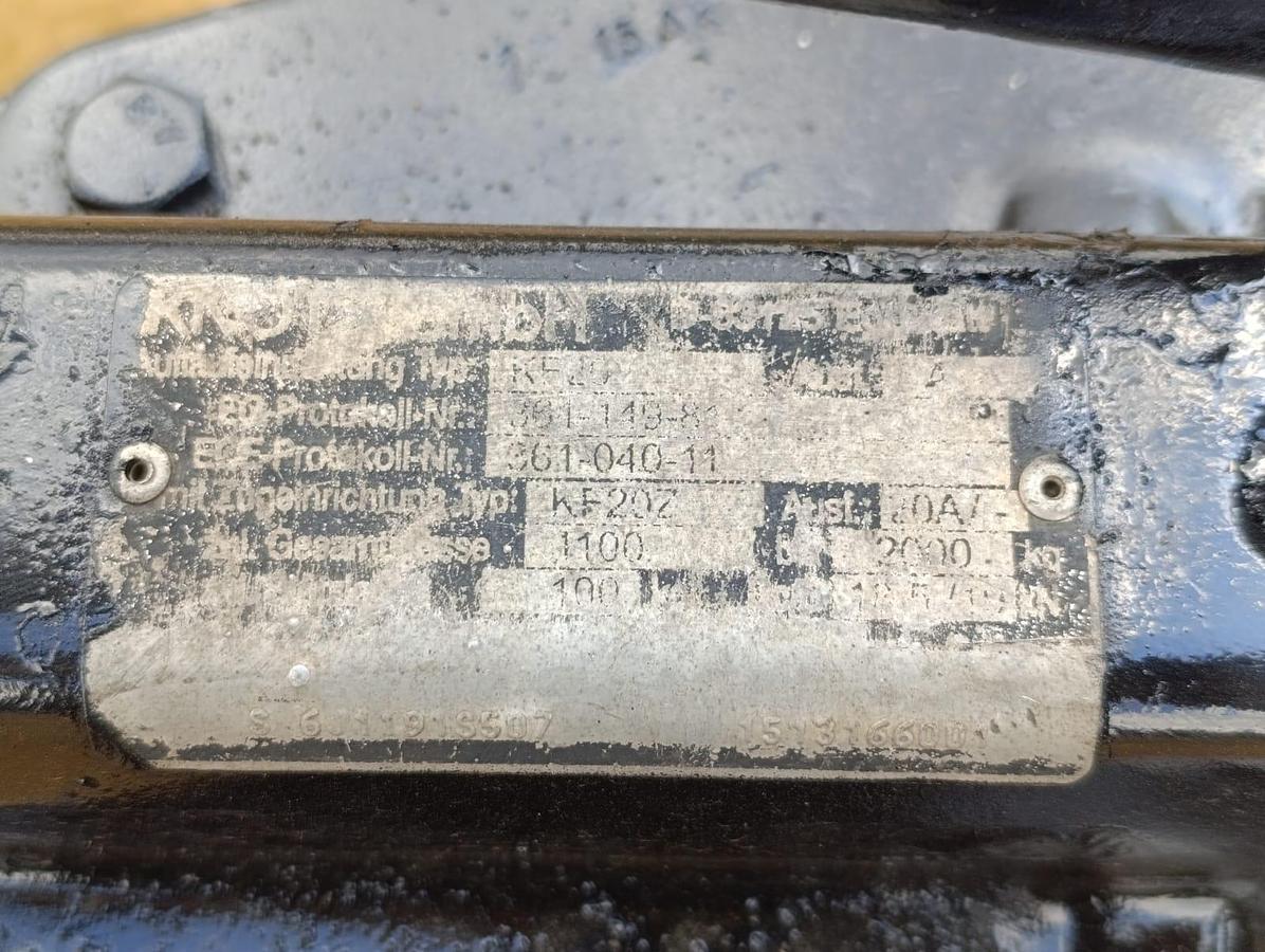 Used HEAVY DUTY 2500 LITRE DIESEL BOWSER TRAILER WITH PUMP & METER- USED CONDITION