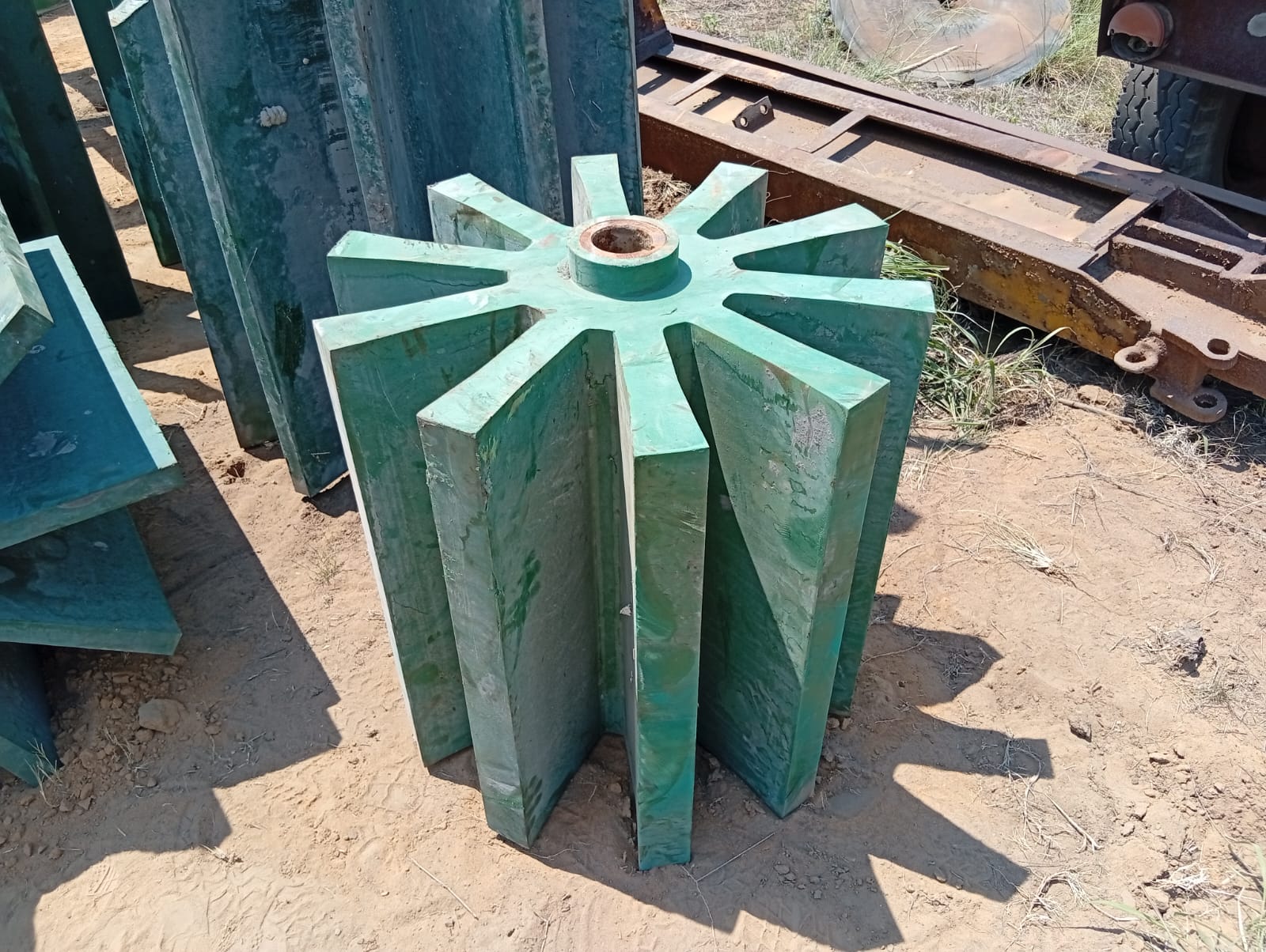 Used MULTI VANE INDUSTRIAL ROTOR DIFFUSER IMPELLER