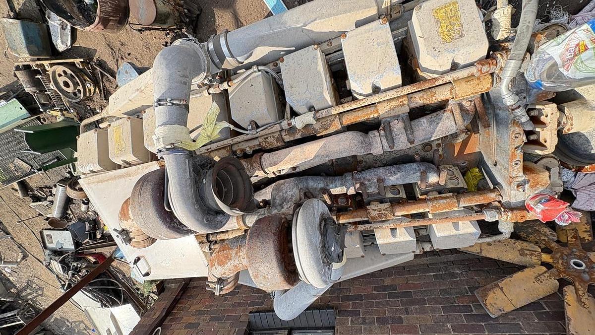 Used CUMMINS KTA50-C V16 1600 HP ENGINE - GOOD CONDITION