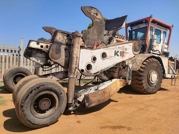 Used CATERPILLAR 621E KRESS SLAG POT CARRIER & TIPPER (RUNNER)