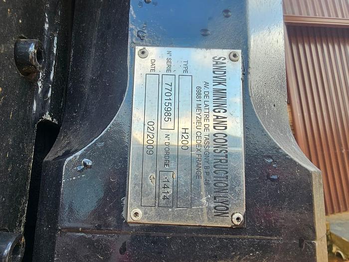 Used SANDVIK DS310 ROCK ROOF BOLTER