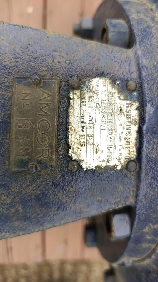 Used KSB PUMP (USED)