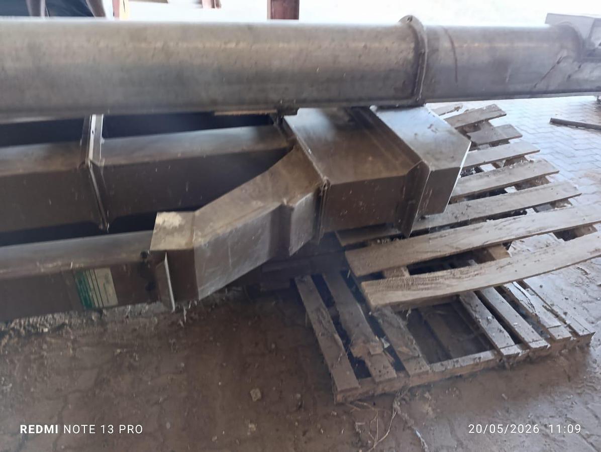Used SCREW CLASSIFER CONVEYOR & ELECTRIC MOTOR (BUCKET ELEVATOR BELOW IS NOT INCLUDED)