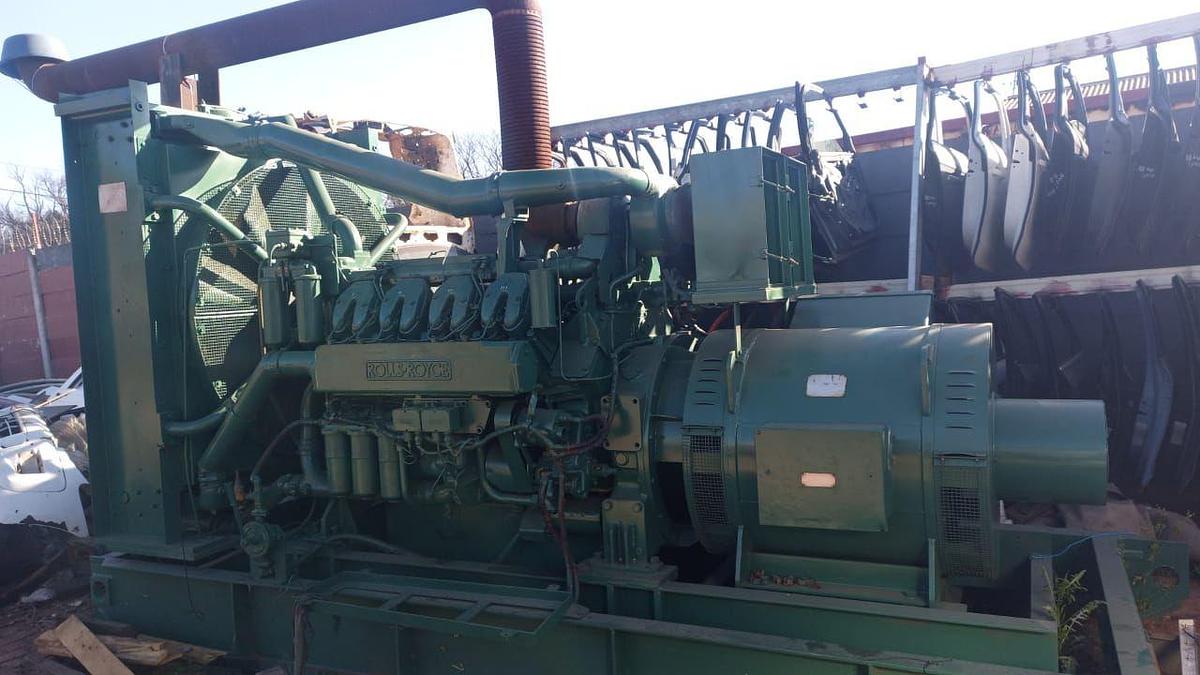 Used 1500 KVA ROLLS ROYCE 525V GENERATOR - OPERATIONAL CONDITION