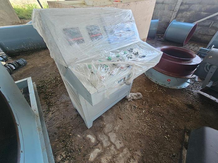 Used COMPLETE (BRAND NEW) 2024 VIBRATING FLUID BED DRYER UNIT, WITH FANS, OVEN, VIBRATORS, DUCTING, CYCLONES, CONTROL PANELS, SCREW FEEDERS, GEARBOXES & MOTORS