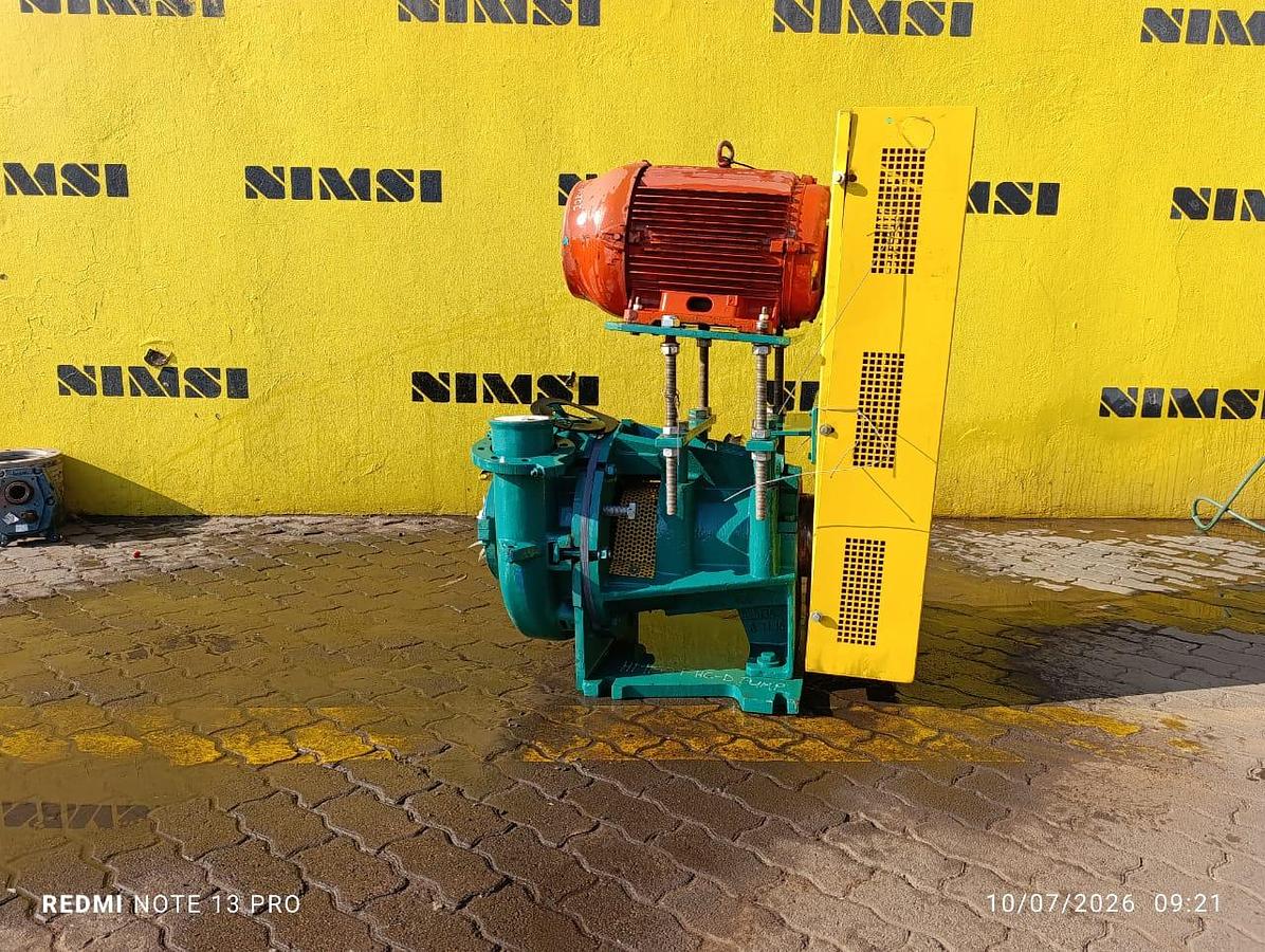 Used HM150 METSO PUMP WITH 22KW ELECTRIC MOTOR