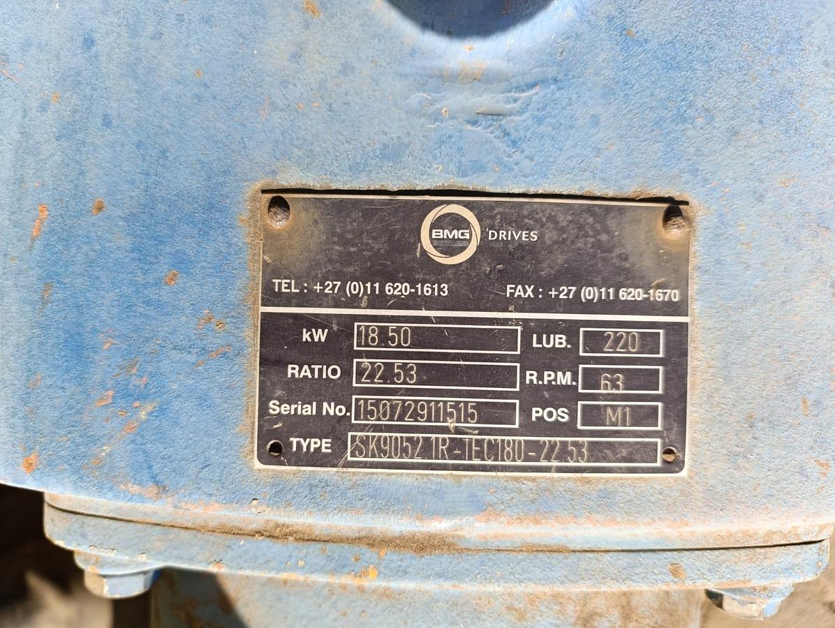Used POWERPACK GEARBOX WITH ELECTRIC MOTOR