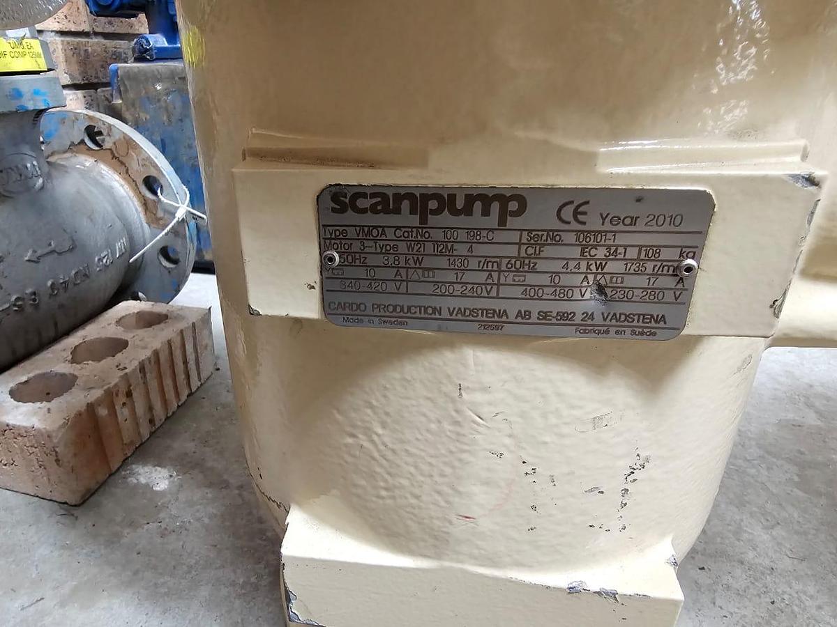 Used 2 X 3.8KW SCANPUMPS