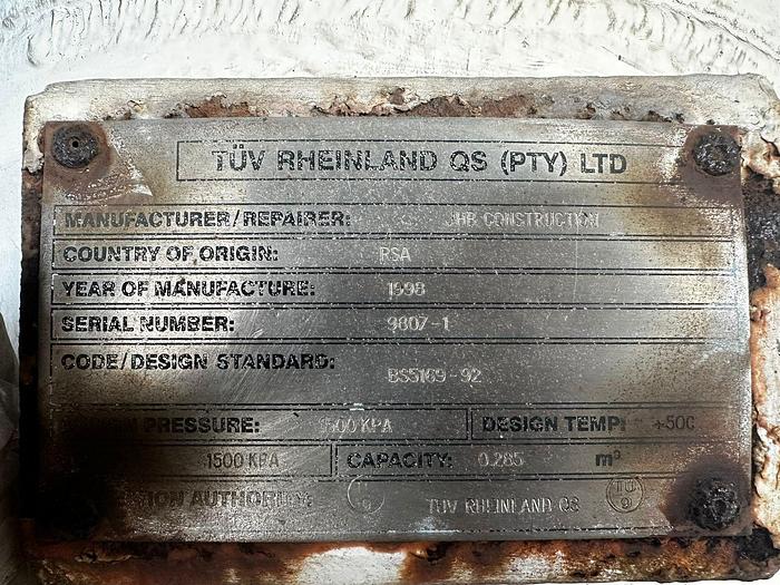 Used 45KW 10XBAR ATLAS COPCO COMPRESSOR UNIT (NOT TESTED)