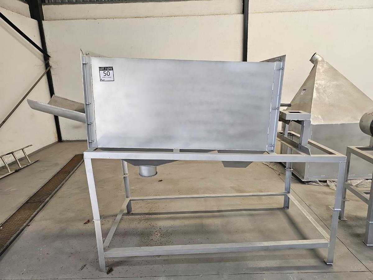 Used SS304 STAINLESS STEEL GRAINING SIFTING MACHINE UNIT