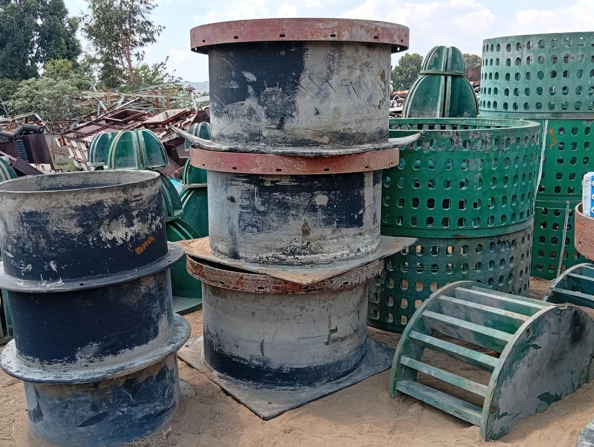 Used RUBBER SPIGOT CYCLONE