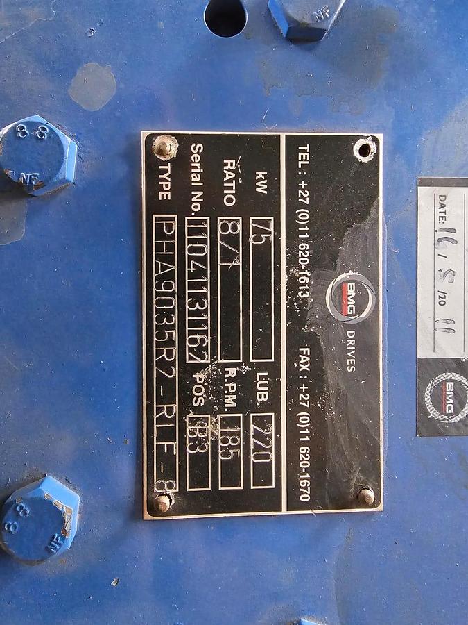 Used 75 KW BMG POWER PACK
