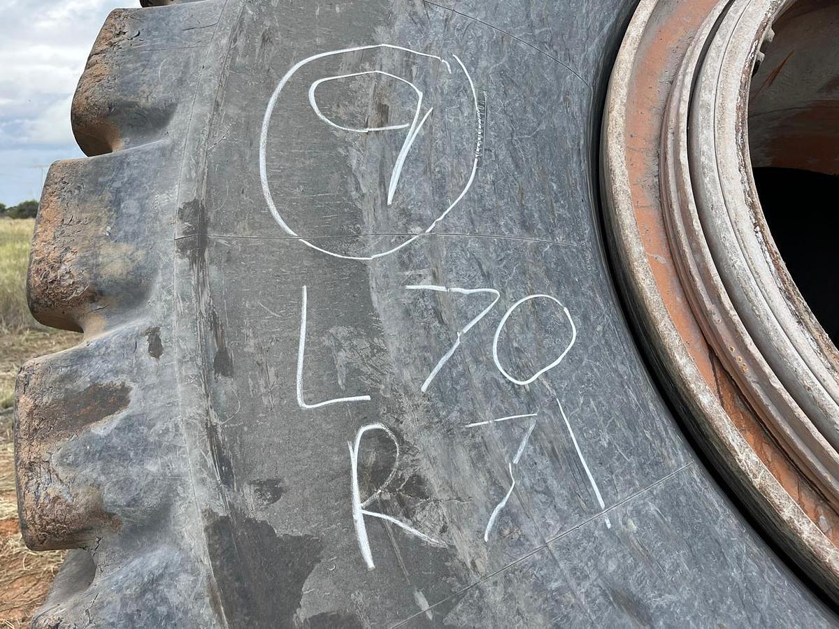 Used MICHELIN TYRES AND ONE (1) GOODYEAR TYRE - USED CONDITION